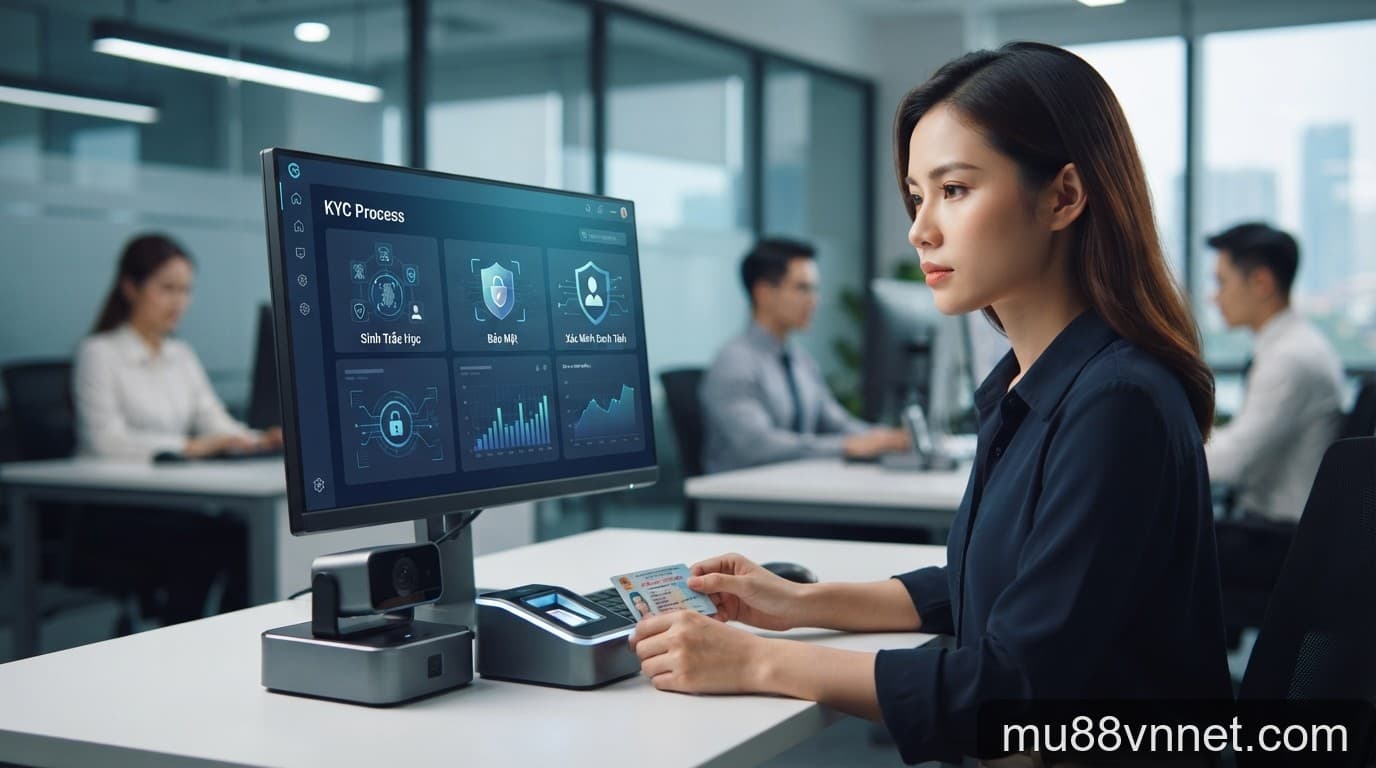 Hướng dẫn xác thực KYC chuẩn 2026: Tại sao nhà cái yêu cầu sinh trắc học?