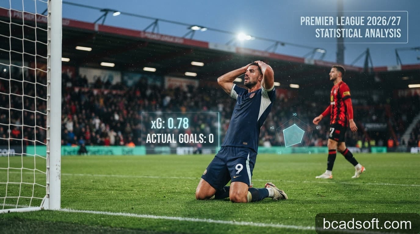 Giải mã 'xG' và hiệu suất dứt điểm: Những cái tên đang gây bất ngờ tại Premier League 2026/27